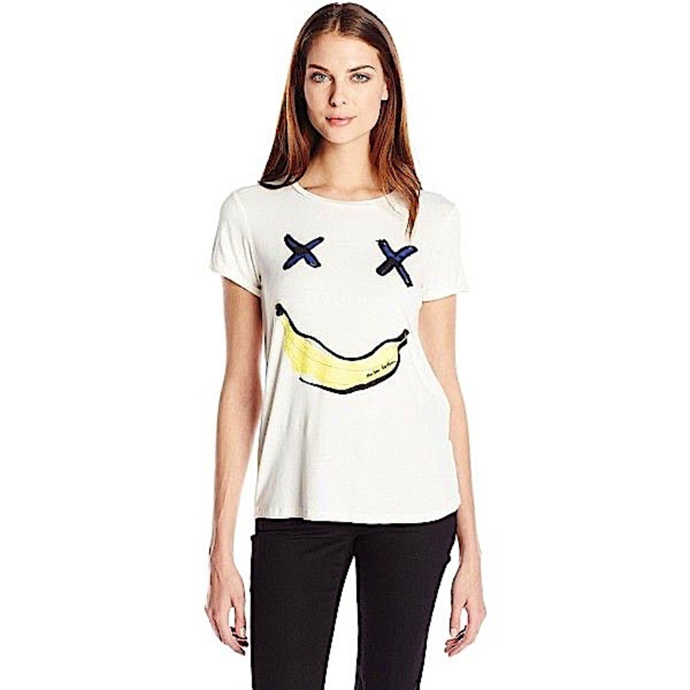 Scotch & Soda Maison Scotch Voodoo Banana Graphic Tee Shirt Top